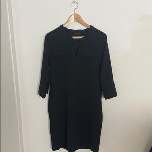 Elegant Black Women's Dress